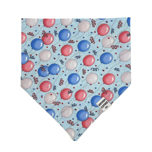Barking in the USA Birthday Dog Bandana