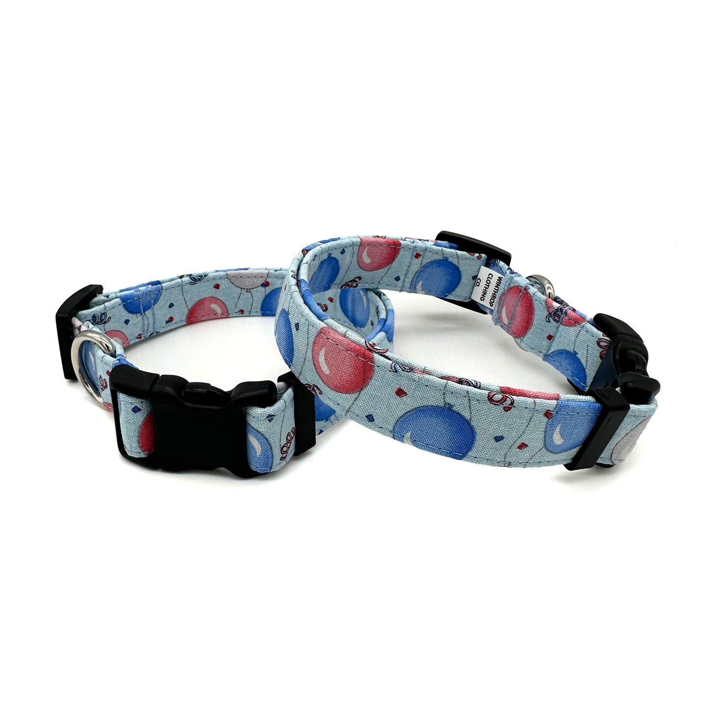 Barking in the USA Birthday Dog Collar