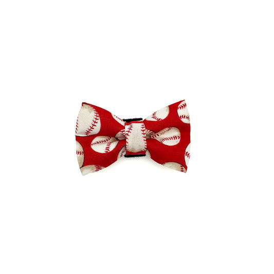 Baseball Mini Dog Bow Tie
