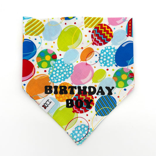 Birthday Boy Dog Bandana