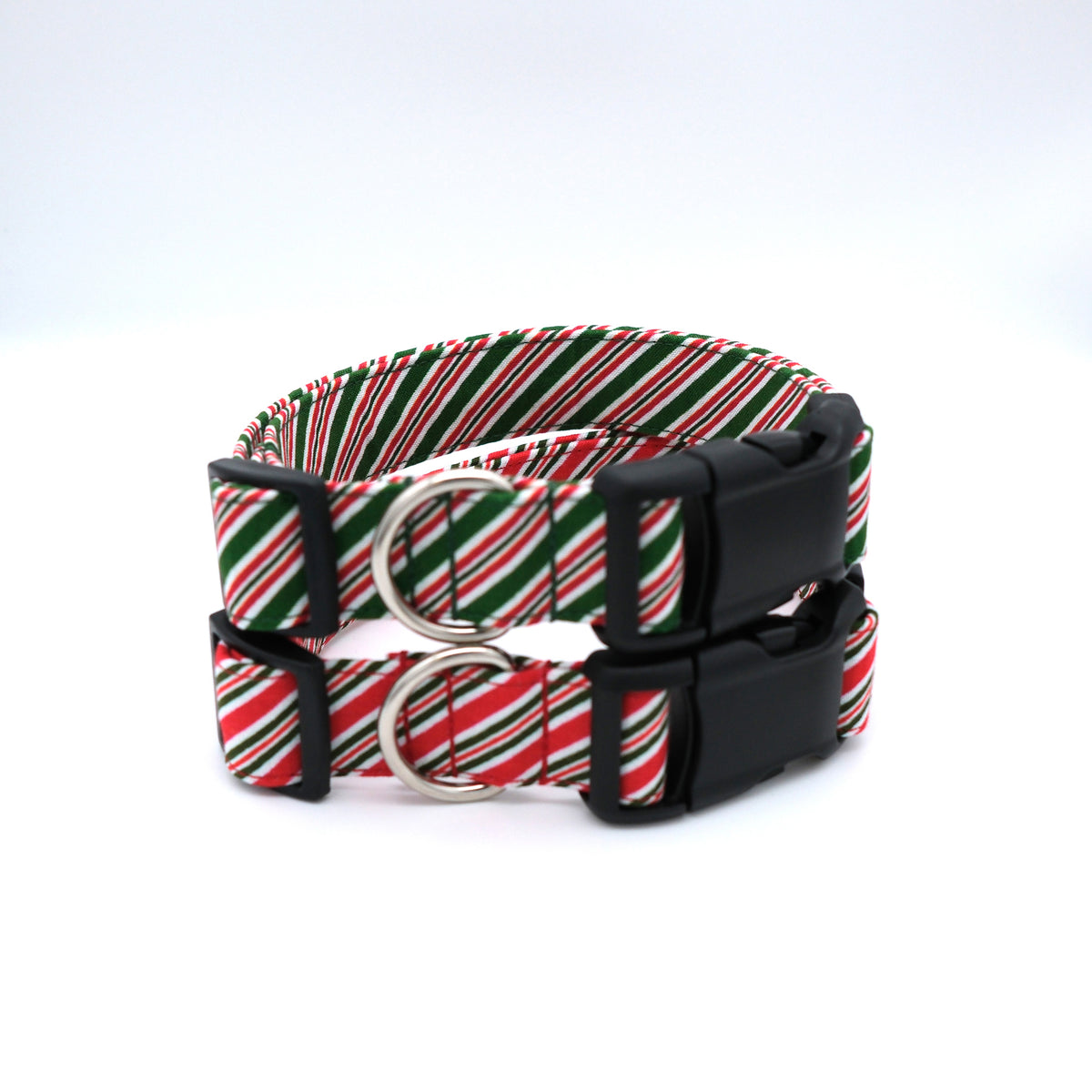 Candy Stripe Dog Collars