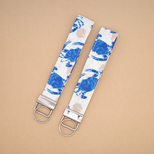 Crab Wristlet Keychain