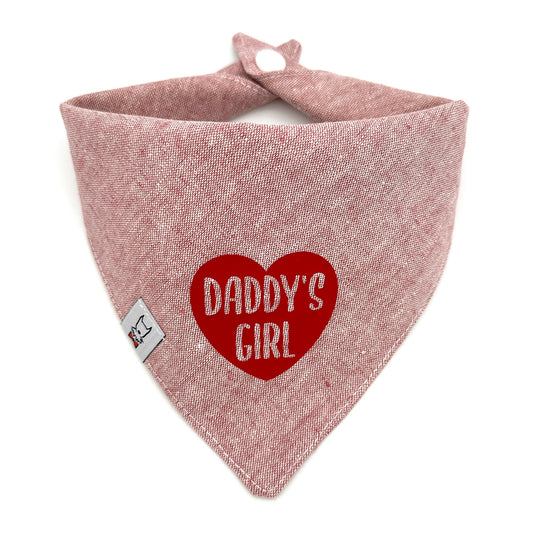 Daddy's Girl Dog Bandana