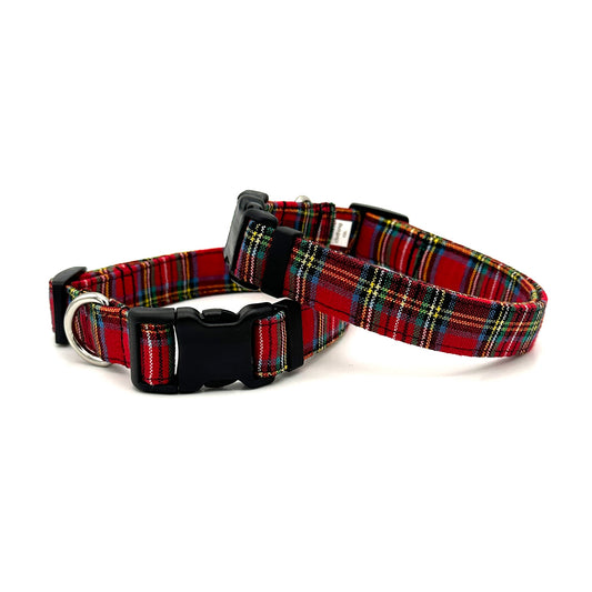 Duncan Plaid Dog Collar