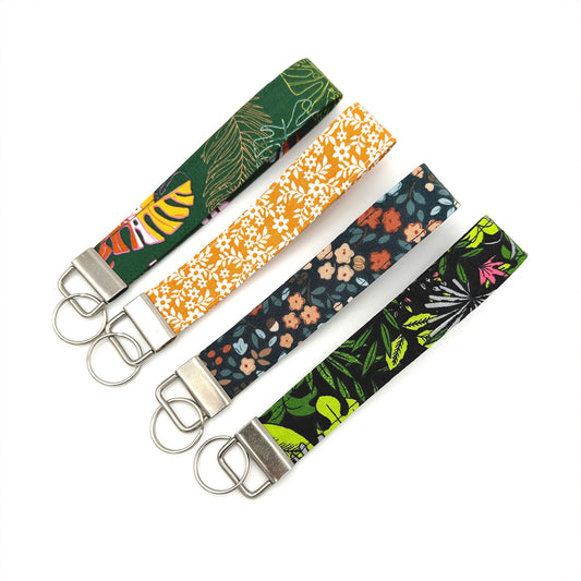 Floral Wristlet Keychain
