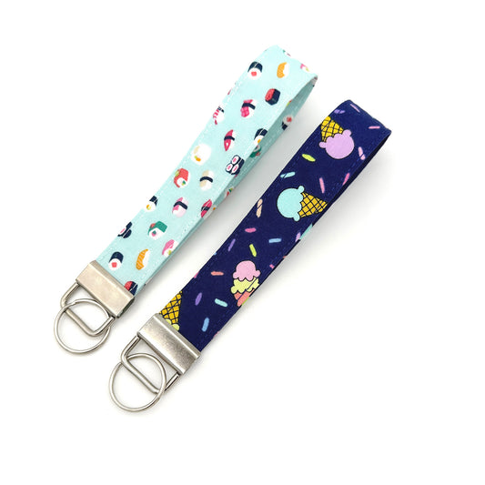 Ice Cream Wristlet Keychain