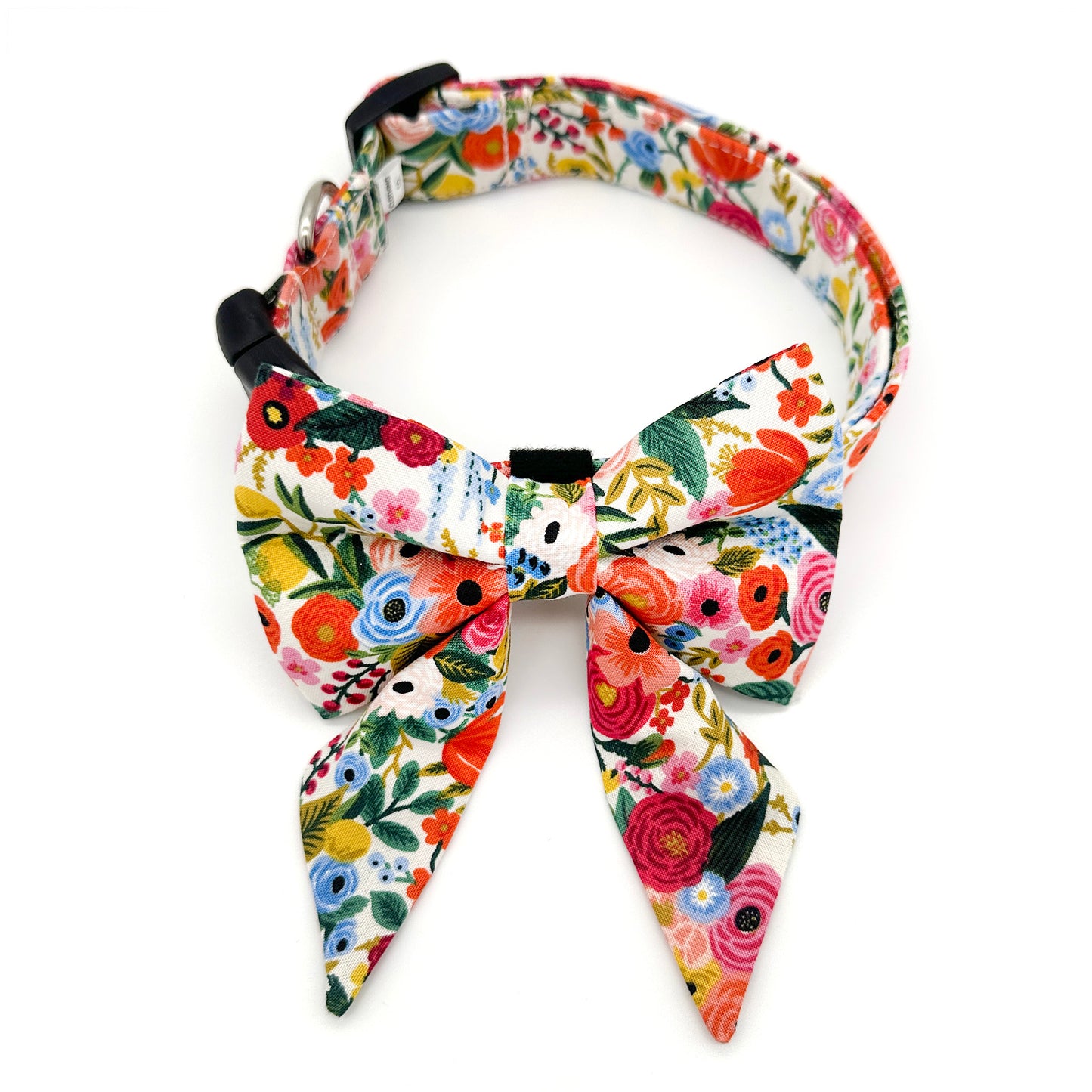 Garden Party Sailor Dog Bow and Collar