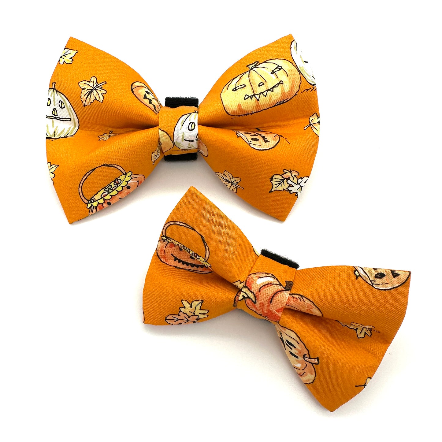 Halloween Pumpkin Dog Bow Tie