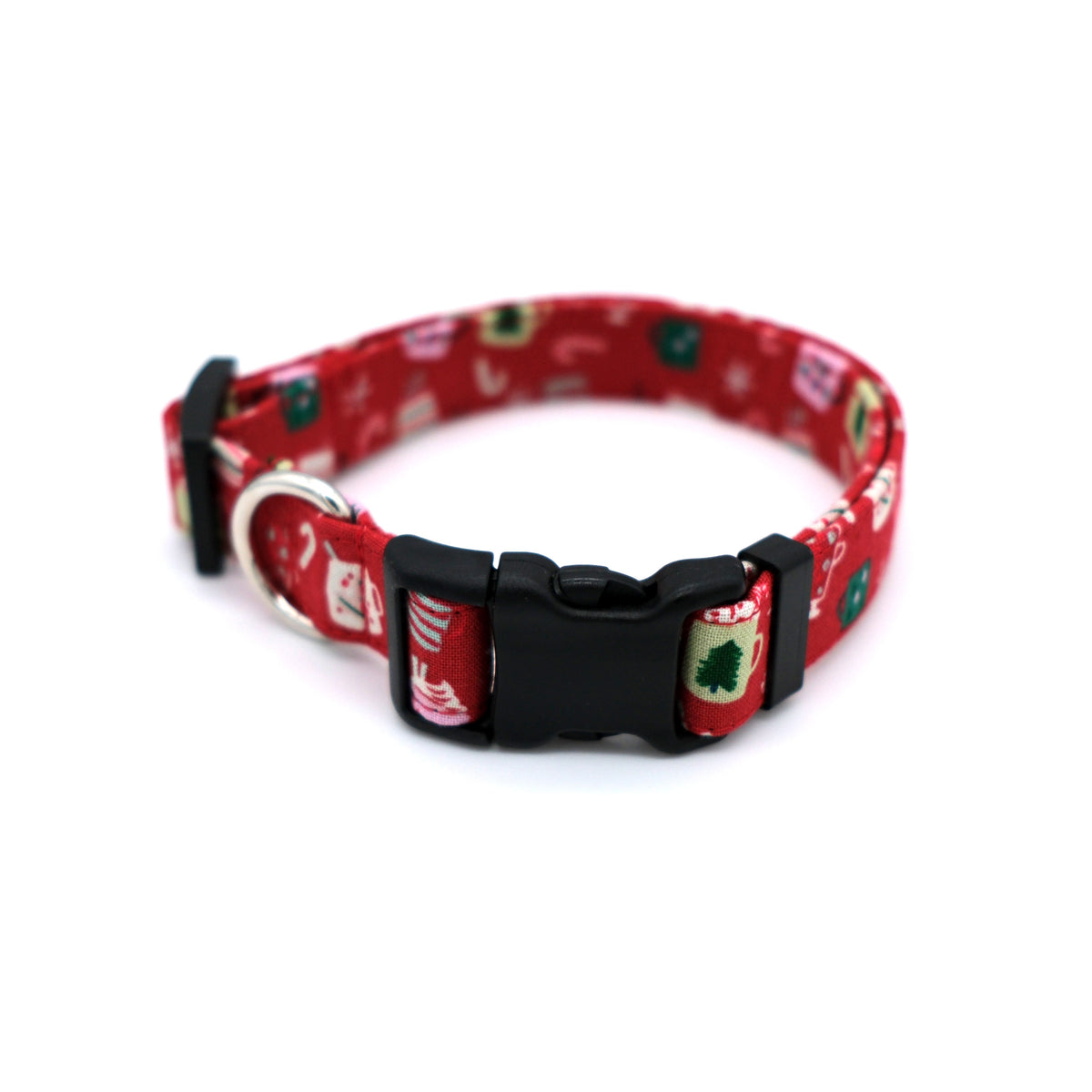 Holiday Mugs Dog Collar