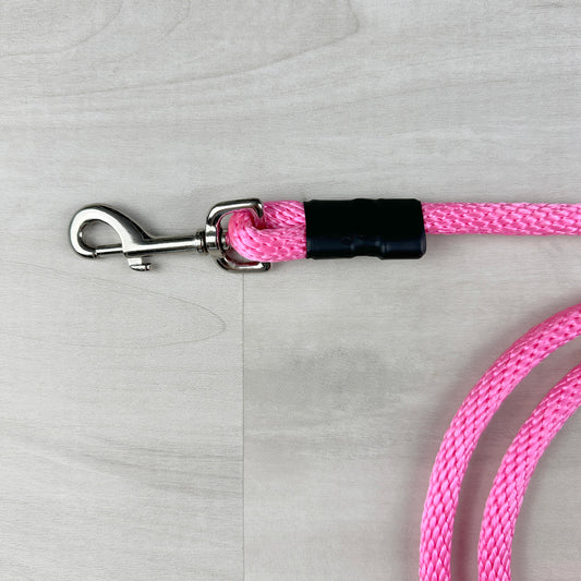 Hot Pink Rope Dog Leash