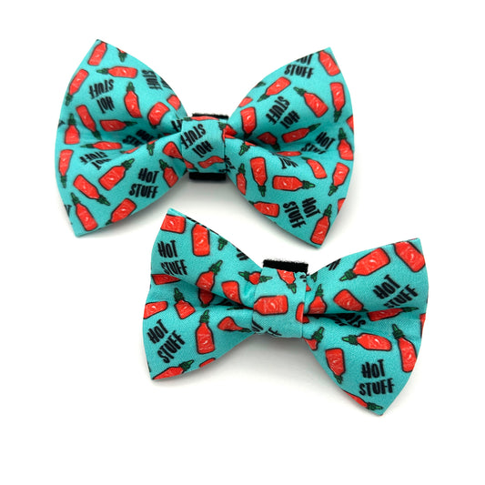 Hot Stuff Dog Bow Tie