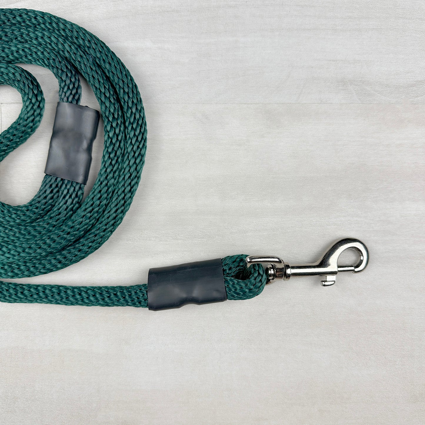 Hunter Green Rope Dog Leash