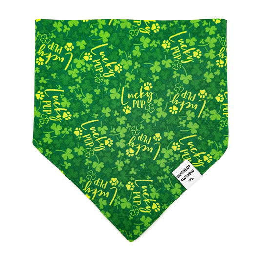 Lucky Pup Dog Bandana