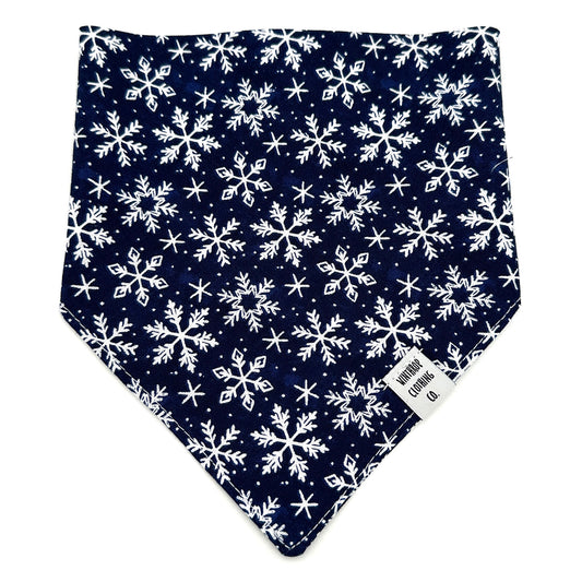 Snowflake Dog Bandana