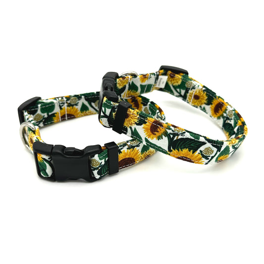 Sunflower Dog Collar