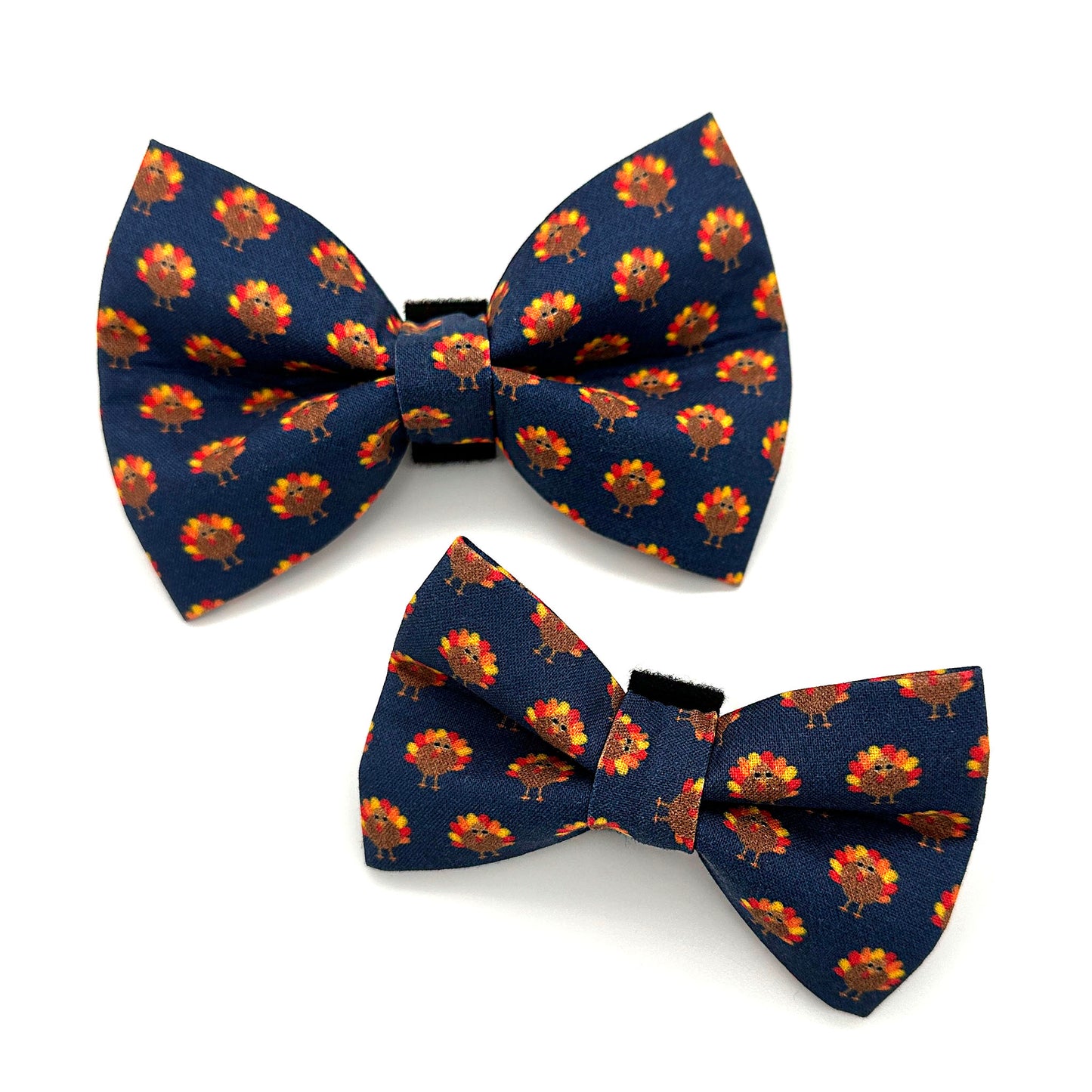 Thanksgiving Turkey Dog Bow Tie