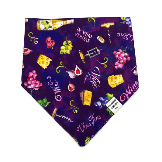 Vineyard Picnic Dog Bandana