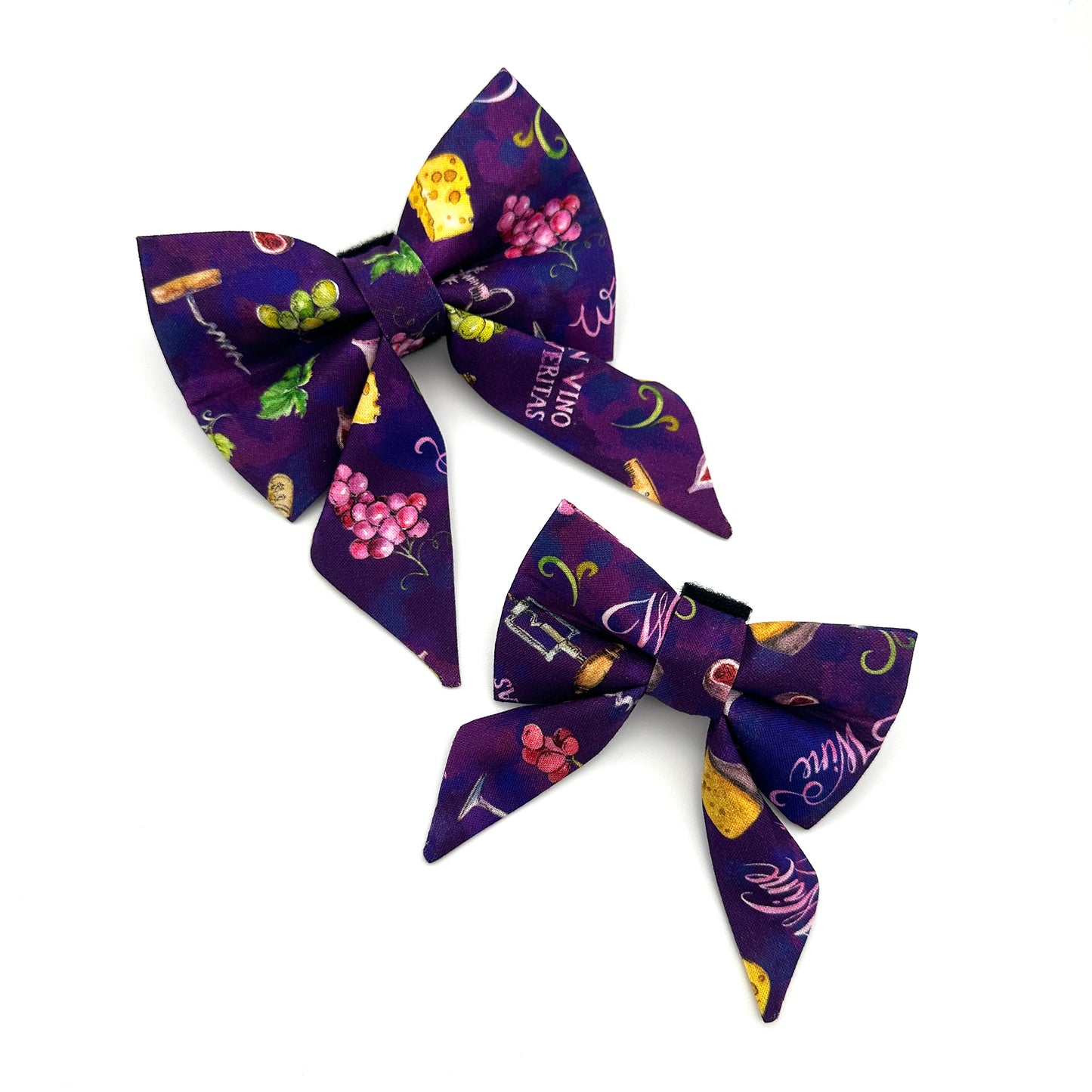 Vineyard Picnic Sailor Dog Bow
