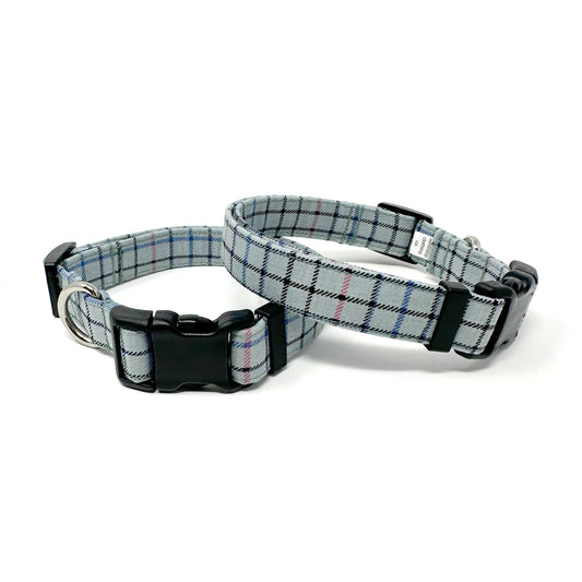 Winthrop Plaid Dog Collar