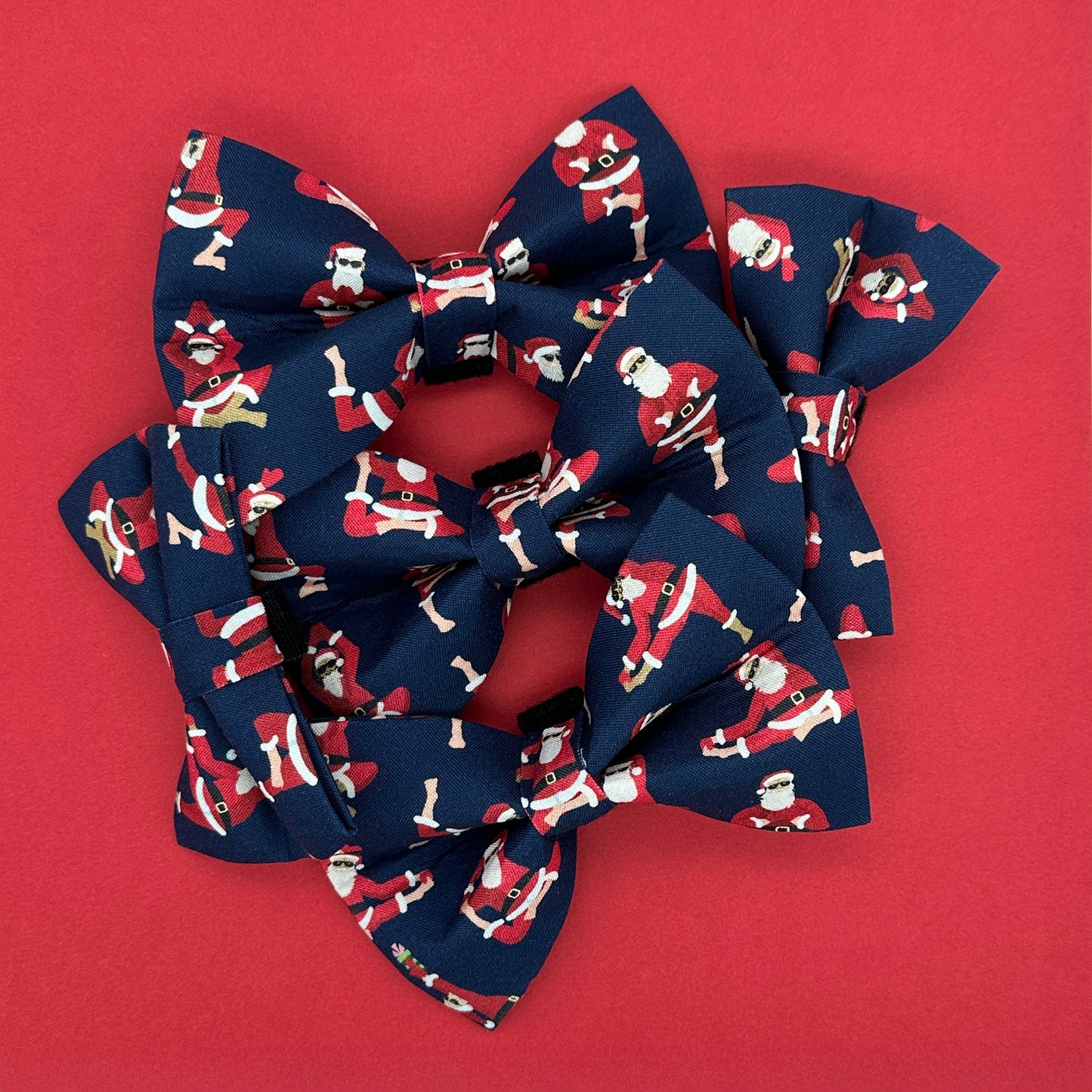 Yogi Santa Dog Bow Tie