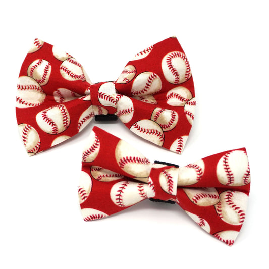 Baseball Dog Bow Tie