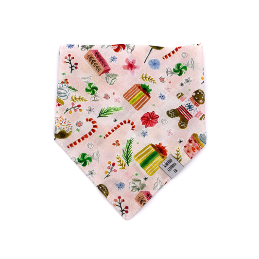 Christmas Candy Dog Bandana
