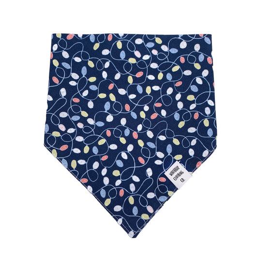 Christmas Lights Dog Bandana