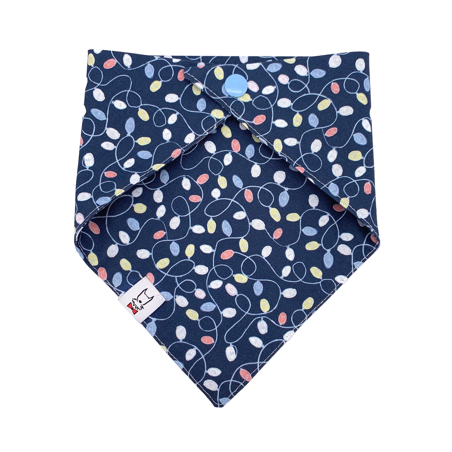 Christmas Lights Dog Bandana
