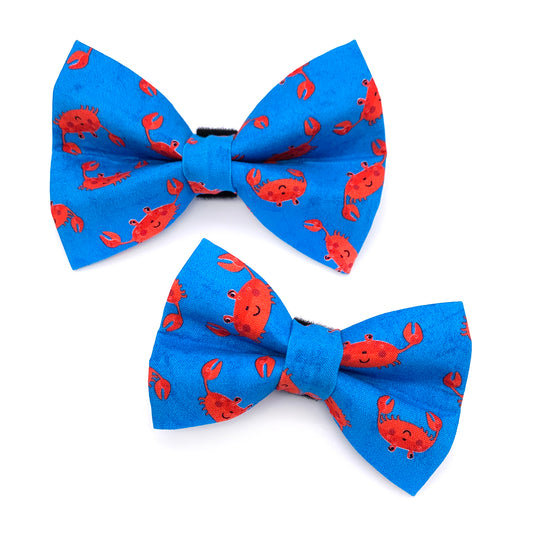 Crab Dog Bow Tie