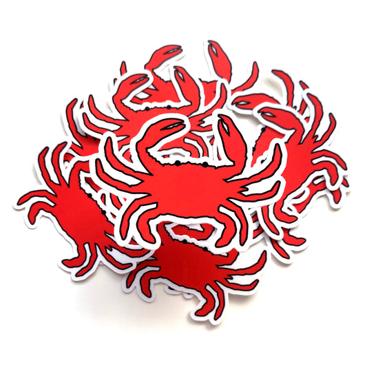 Crab Sticker