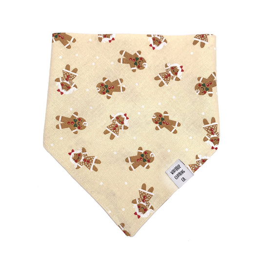 Gingerbread Dog Bandana