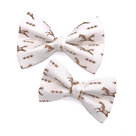 Horse Dog Bow Tie