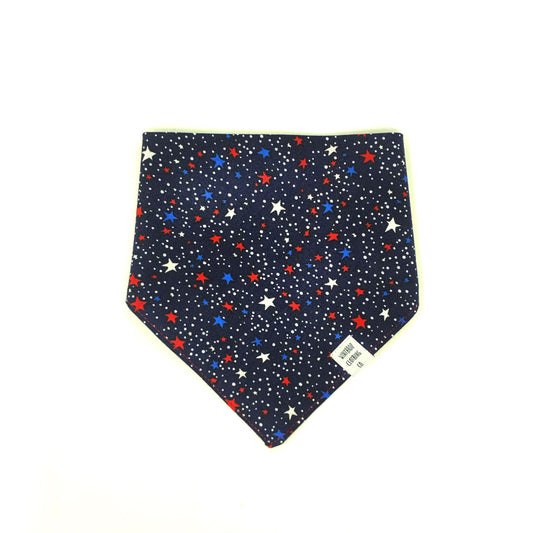 Navy Star Spangled Dog Bandana