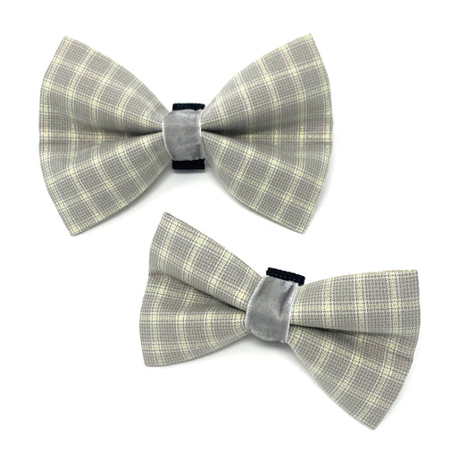 Winter Sparkle Dog Bow Tie