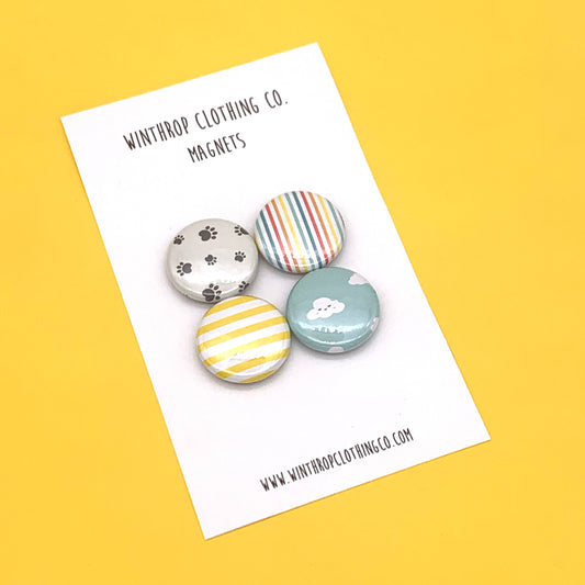 Paws + Cloud Magnets