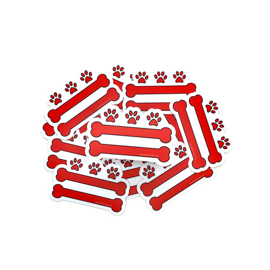 D.C. Bones Sticker
