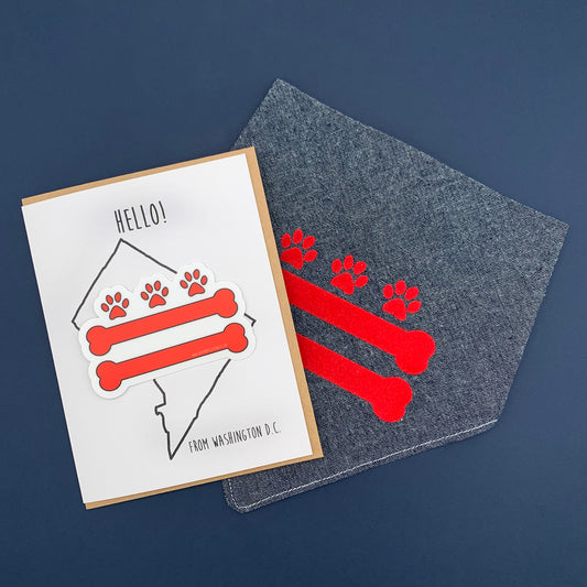 Hello from Washington D.C. Card