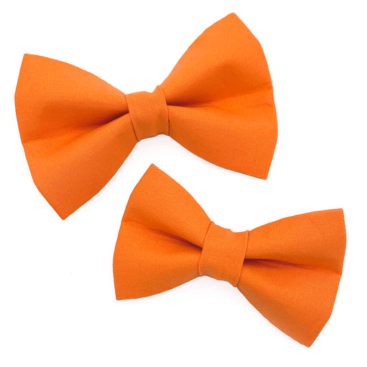 Orange Dog Bow Tie