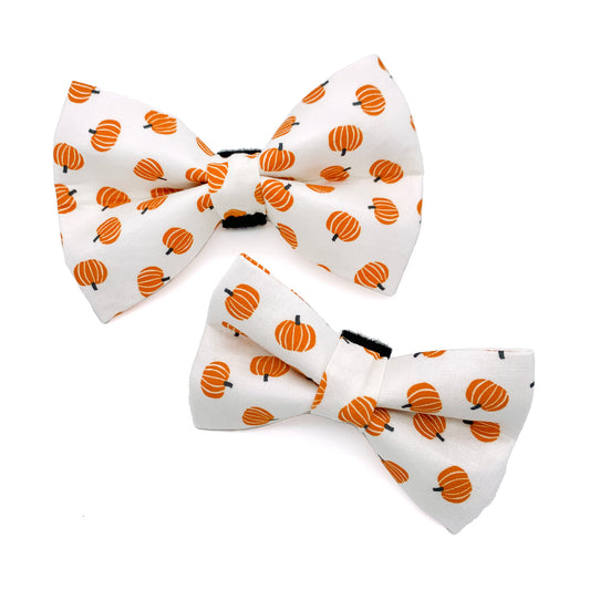 Pumpkin Dog Bow Tie