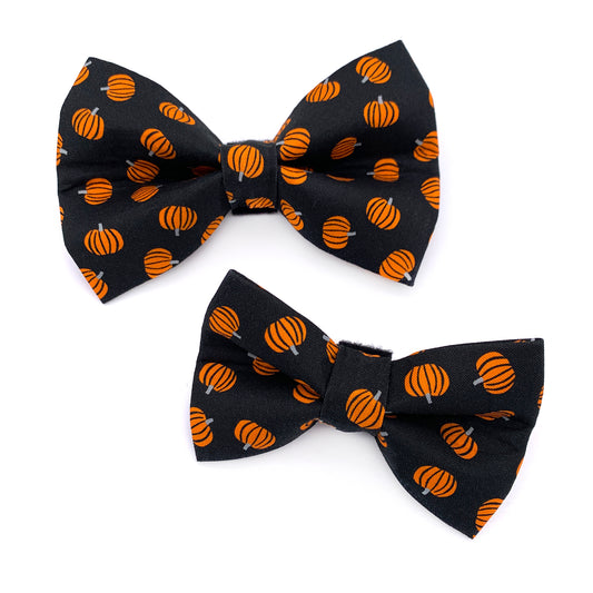 Pumpkin Dog Bow Tie