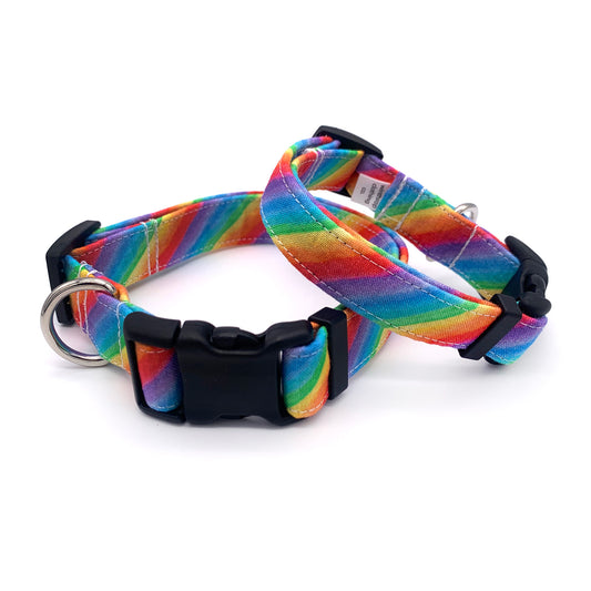 Rainbow Dog Collar