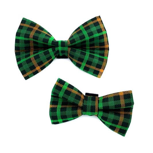 St. Patrick's Day Dog Bow Tie