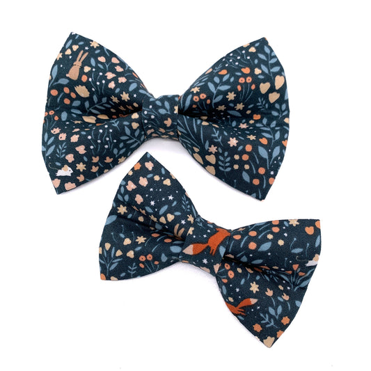 Woodland Dog Bow Tie