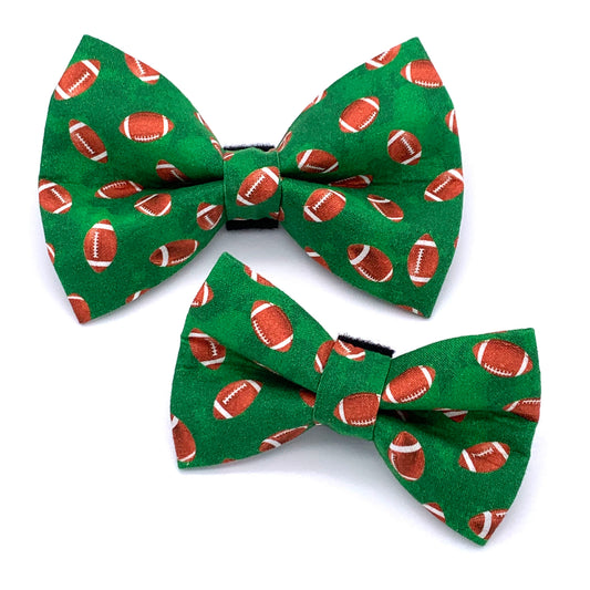 Football Dog Bow Tie
