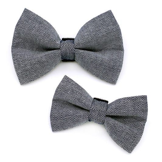 Herringbone Dog Bow Tie