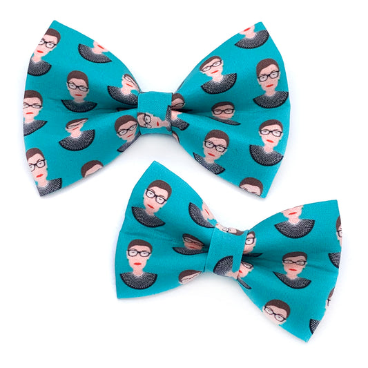 Ruth Bader Ginsburg Dog Bow Tie