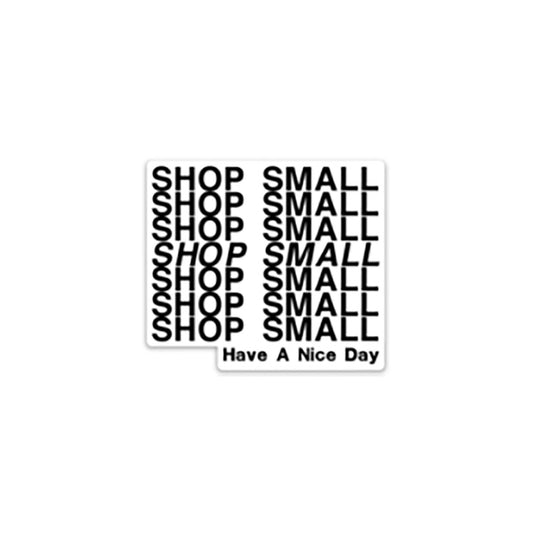 Shop Small Sticker