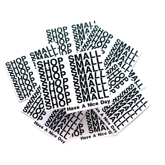 Shop Small Sticker