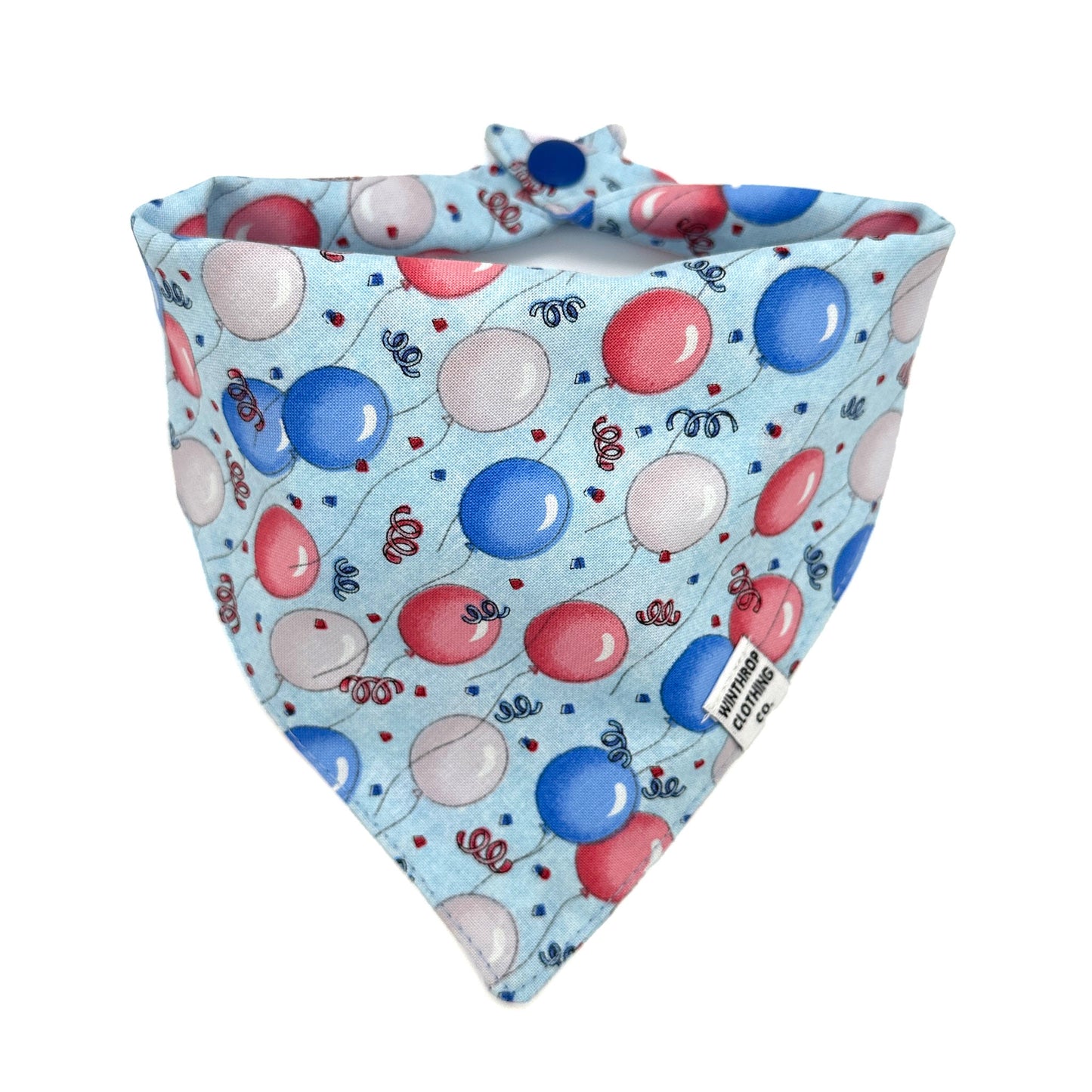 Barking in the USA Birthday Dog Bandana