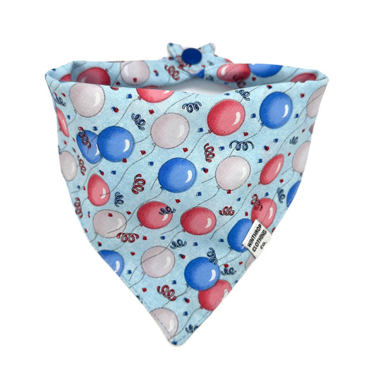 Barking in the USA Birthday Dog Bandana